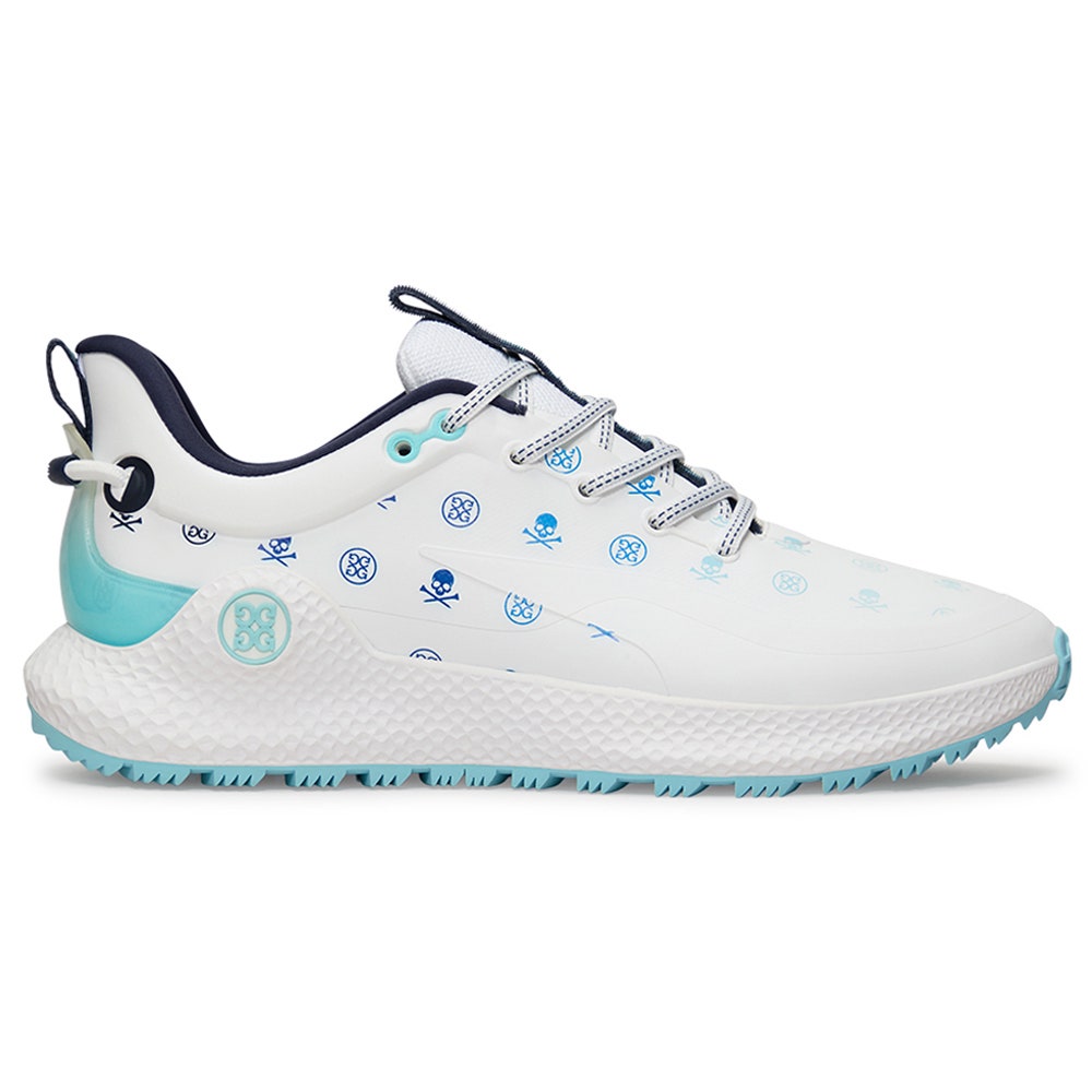 G/FORE Golf Shoes - MG4+ O2 Spikeless Skull & Tees - Snow SS26
