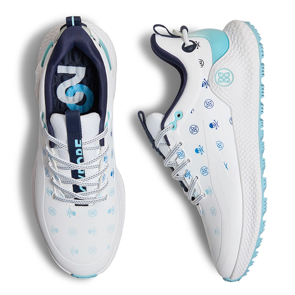 G/FORE Golf Shoes - MG4+ O2 Spikeless Skull & Tees - Snow SS26