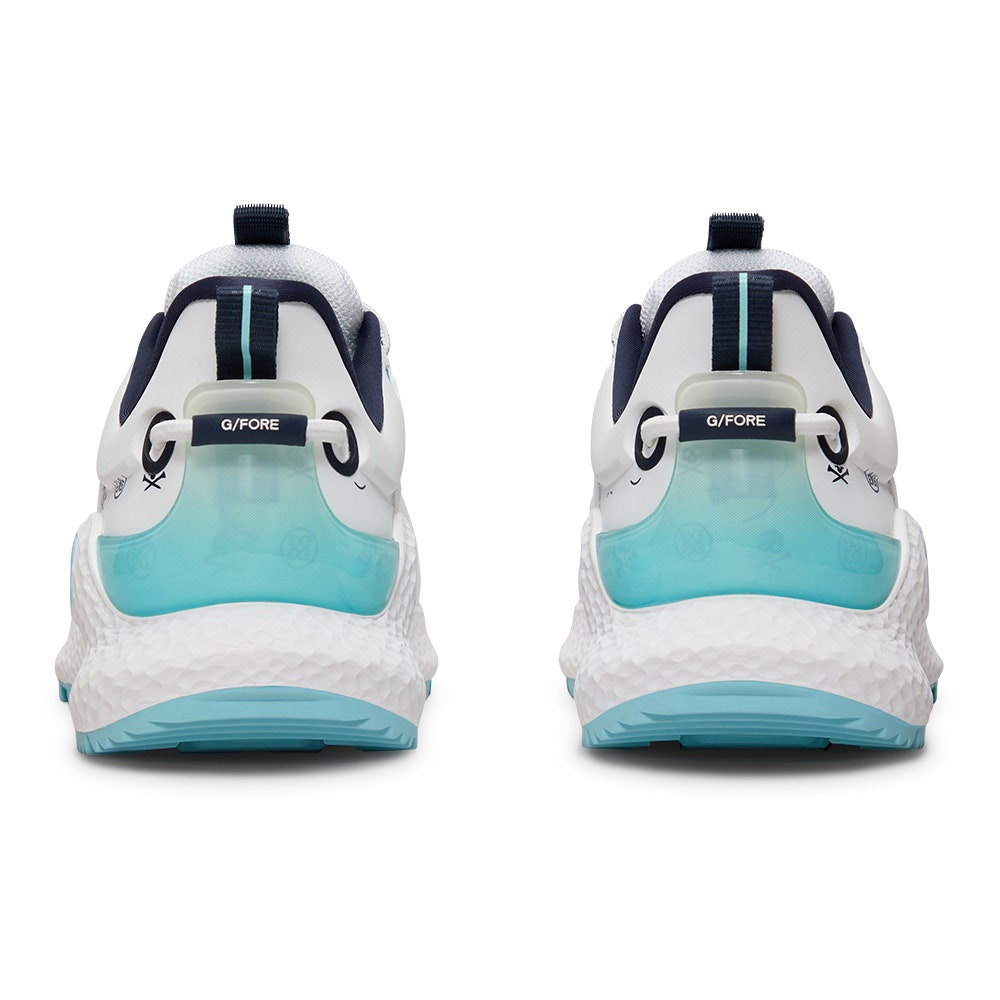 G/FORE Golf Shoes - MG4+ O2 Spikeless Skull & Tees - Snow SS26