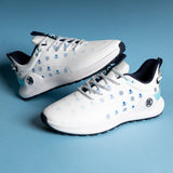 G/FORE Golf Shoes - MG4+ O2 Spikeless Skull & Tees - Snow SS26