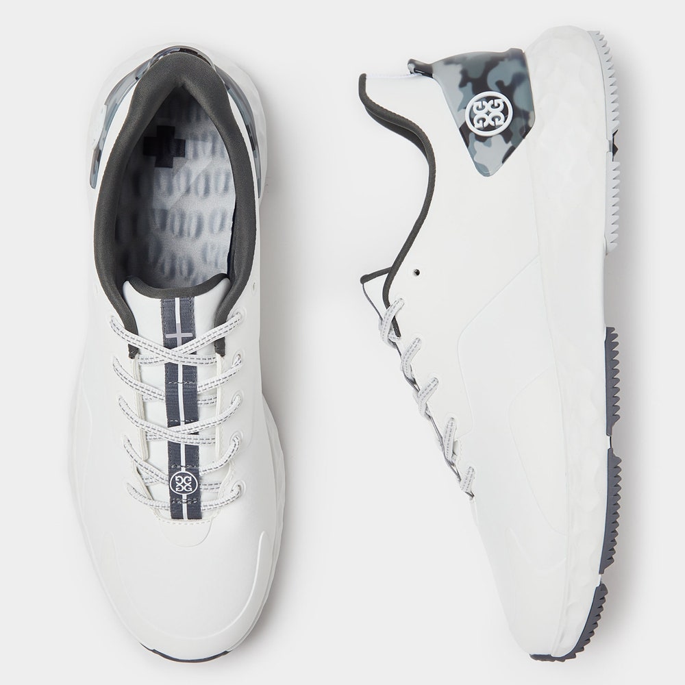 G/FORE Golf Shoes - MG4+ - Snow - Charcoal Camo SS25