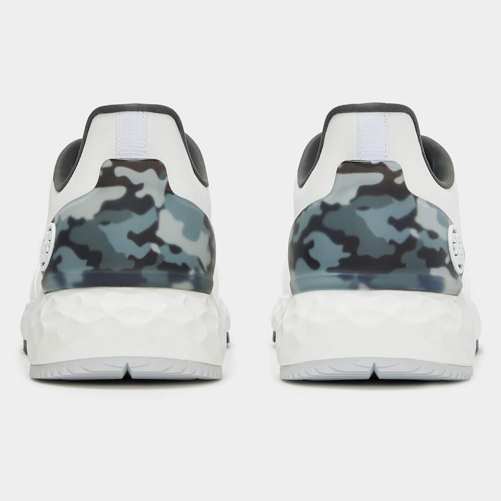 G/FORE Golf Shoes - MG4+ - Snow - Charcoal Camo SS25
