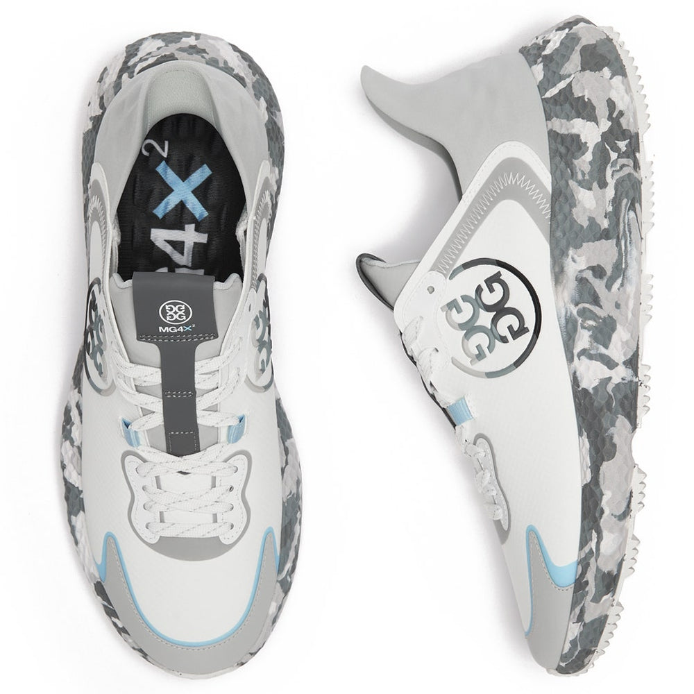 G/FORE Golf Shoes - MG4x2 Camo - Grey - Powder SS25