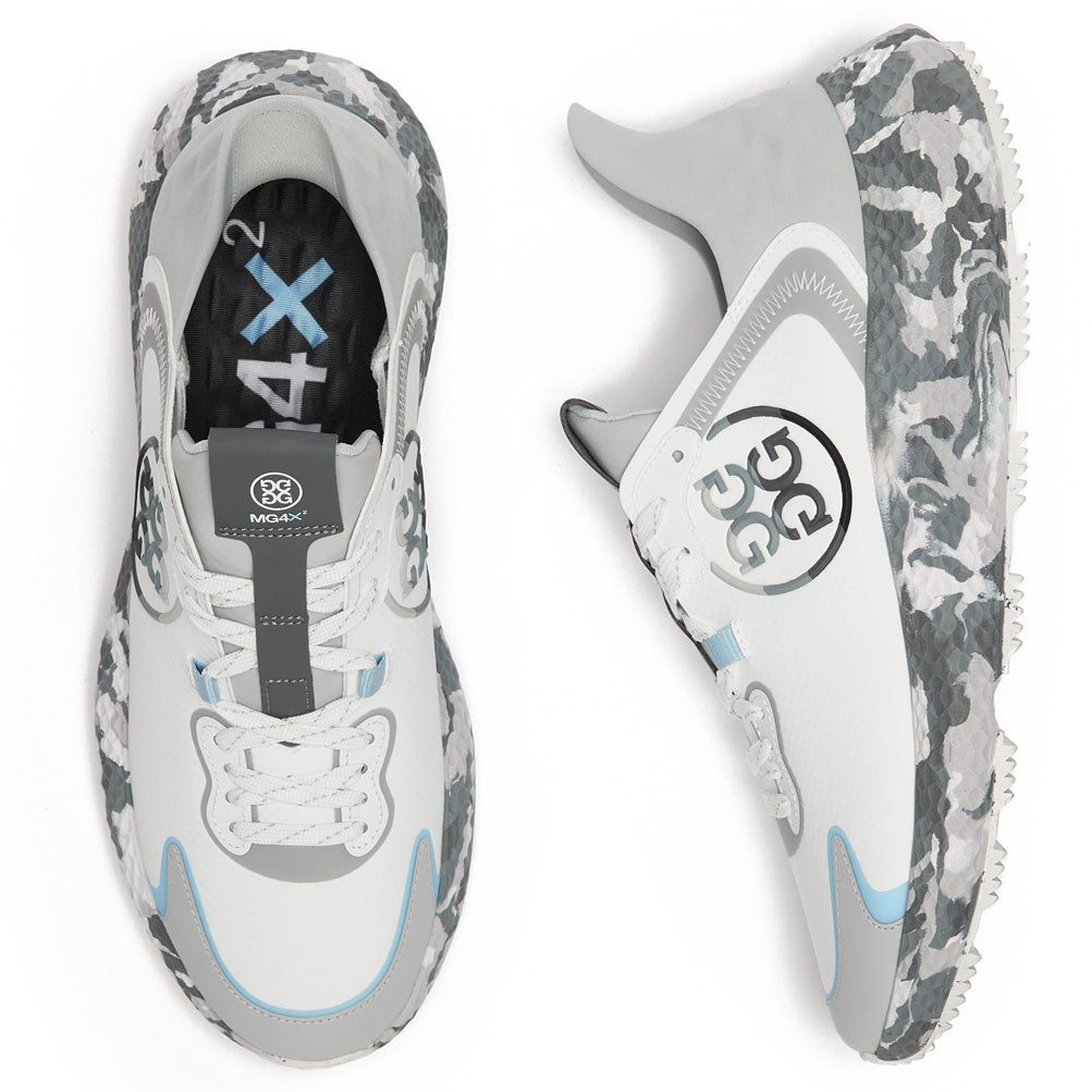 G/FORE Golf Shoes - MG4x2 Camo - Grey - Powder SS25