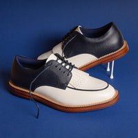 G/FORE Golf Shoes - Saddle Gallivanter - Twilight - Snow FA25
