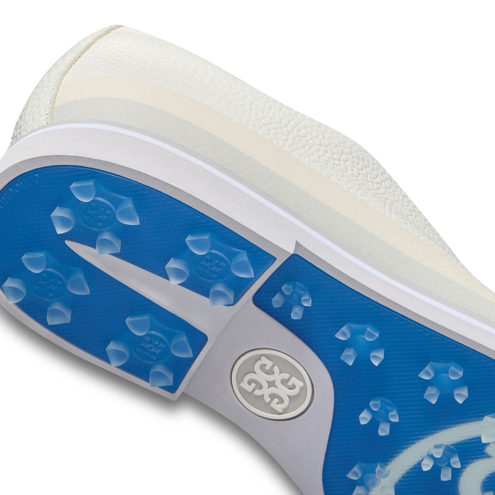 G/FORE Golf Shoes - Tuxedo Stripe Gallivanter - Snow - Nimbus FA25