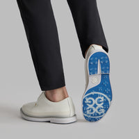 G/FORE Golf Shoes - Tuxedo Stripe Gallivanter - Snow - Nimbus FA25