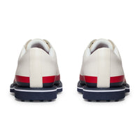 G/FORE Golf Shoes - Tuxedo Stripe Gallivanter - Snow SS26