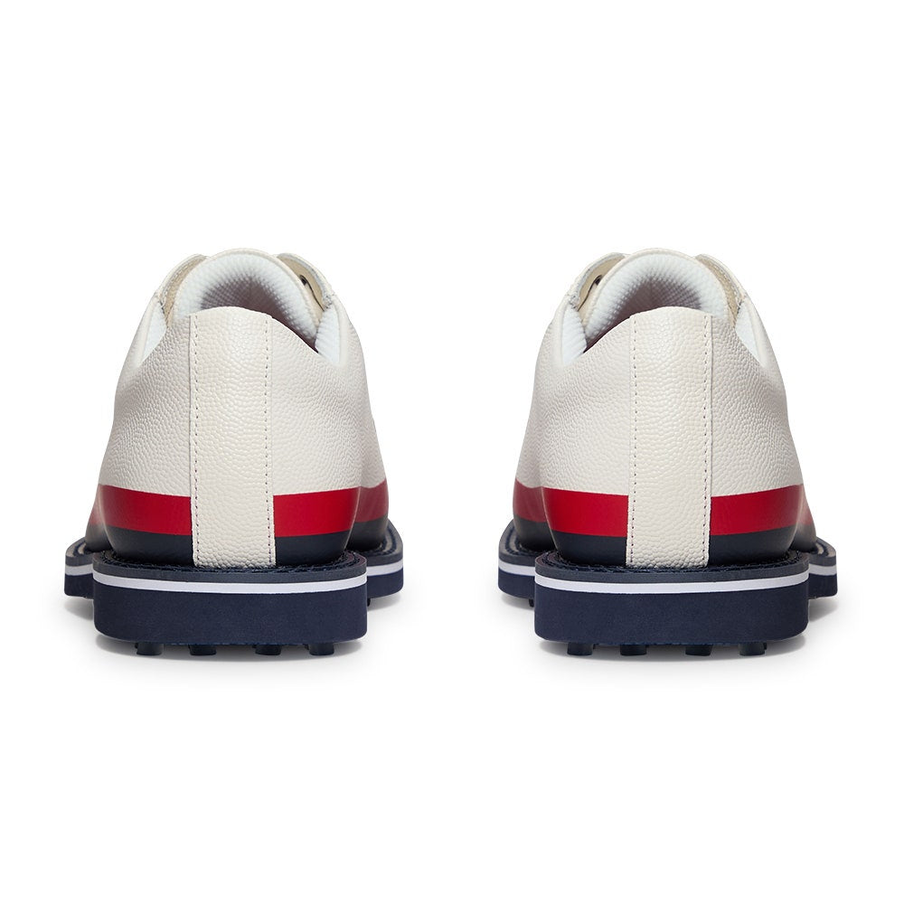 G/FORE Golf Shoes - Tuxedo Stripe Gallivanter - Snow SS26