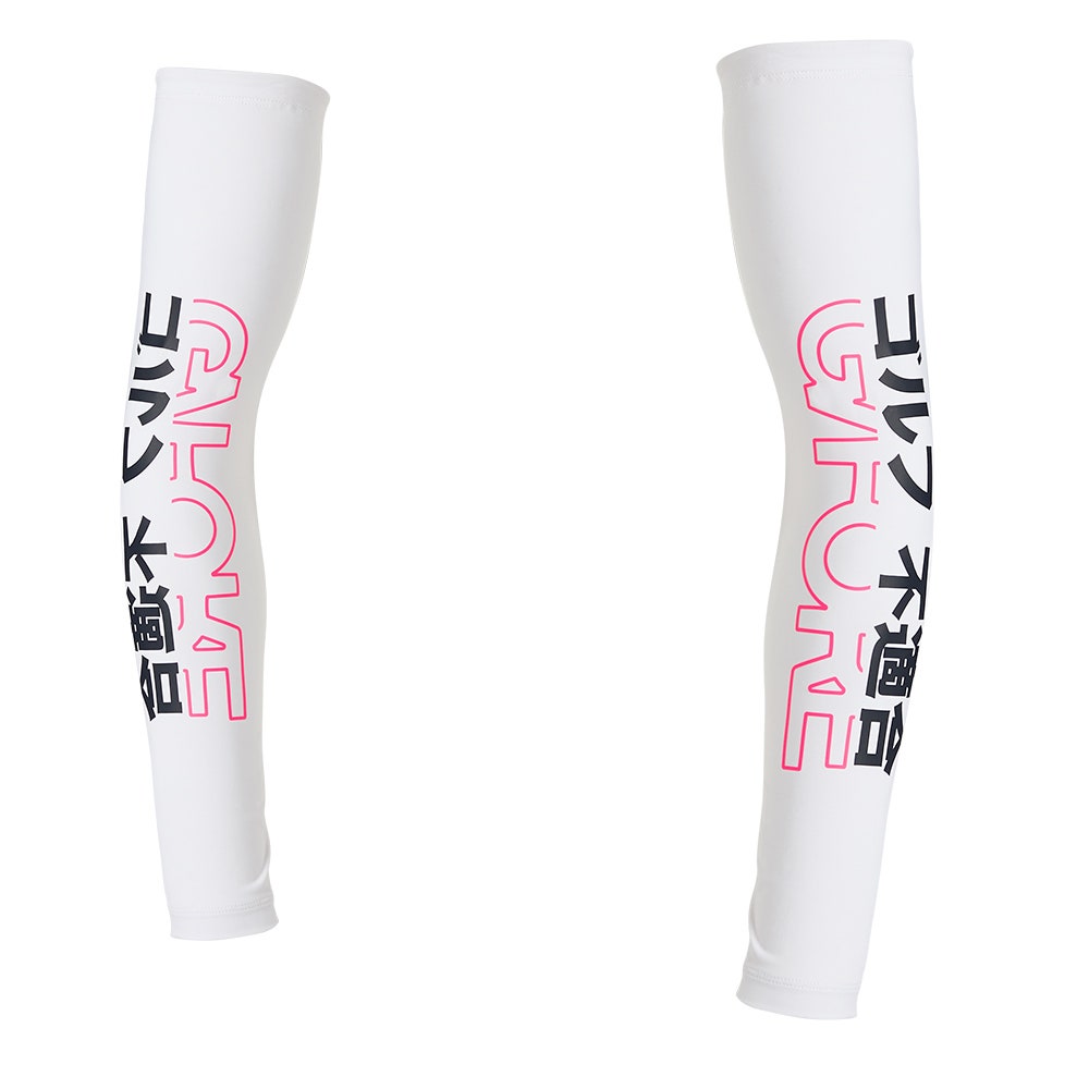 G/FORE Golf Sleeves - Cooling J4 Logo - Snow SS26