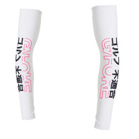 G/FORE Golf Sleeves - Cooling J4 Logo - Snow SS26
