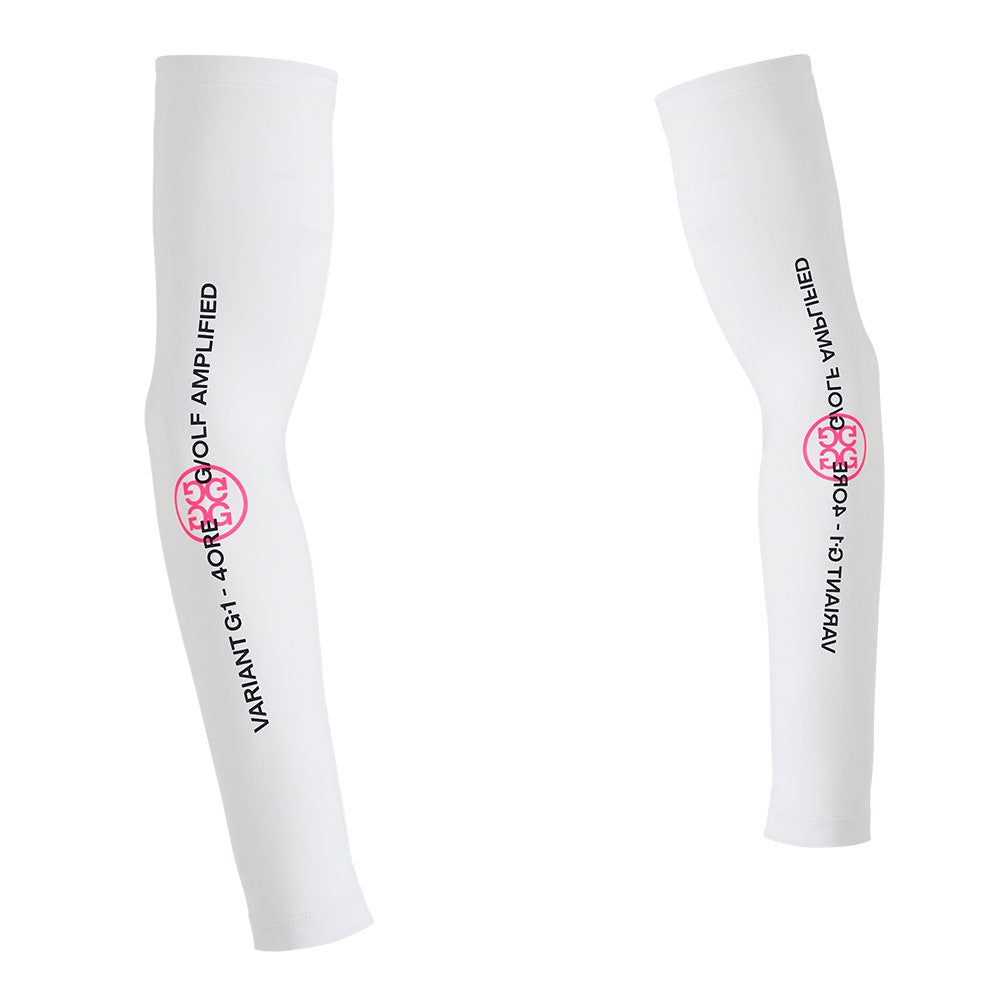 G/FORE Golf Sleeves - Cooling J4 Logo - Snow SS26