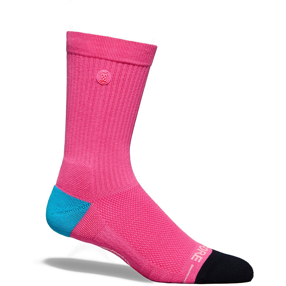 G/FORE Golf Socks - Logo Crew - Knockout Pink SS26