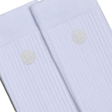 G/FORE Golf Socks - Logo Crew - Snow SS26