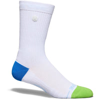 G/FORE Golf Socks - Logo Crew - Snow SS26