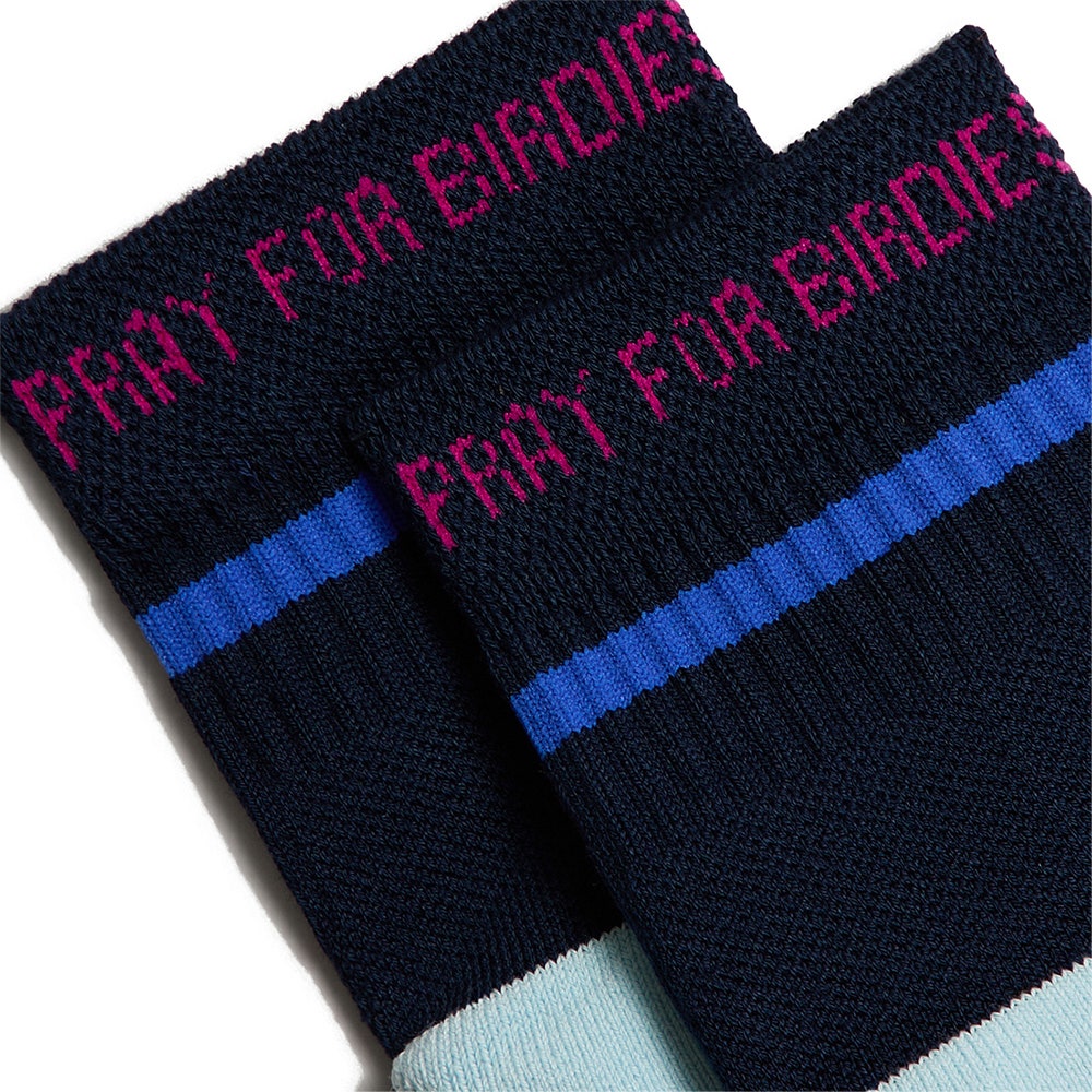 G/FORE Golf Socks - Pray For Birdies Quarter - Twilight SS26
