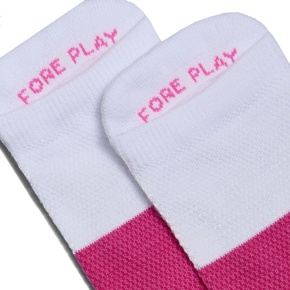 G/FORE Golf Socks - Two Tone Low - Snow - KOP FA25