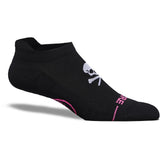 G/FORE Golf Socks - Two Tone No Show - Onyx SS26