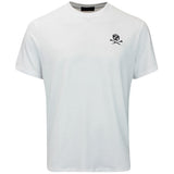 G/FORE Golf T-Shirt - Camo Skull & Tee's Tee - Snow FA25