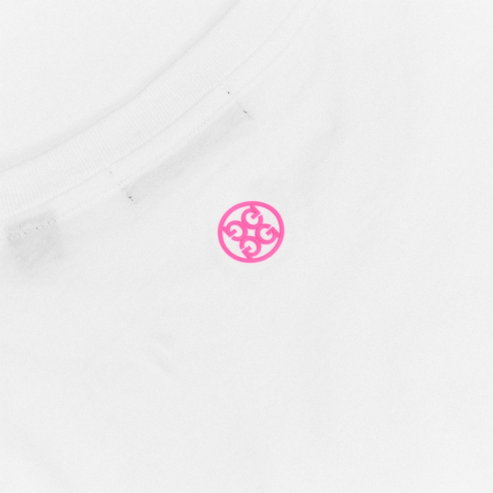 G/FORE Golf T-Shirt - Camo Skull & Tee's Tee - Snow FA25
