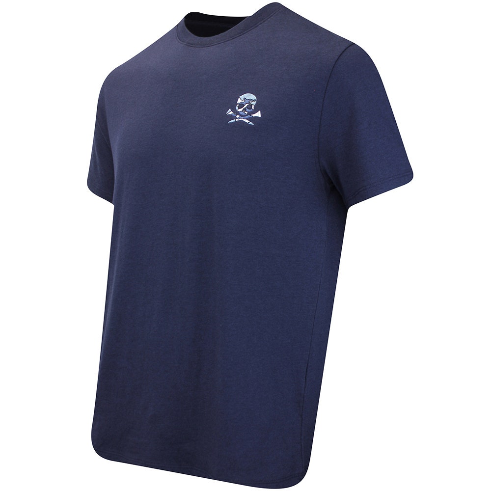 G/FORE Golf T-Shirt - Camo Skull & Tee's Tee - Twilight FA25