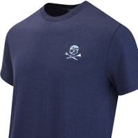 G/FORE Golf T-Shirt - Camo Skull & Tee's Tee - Twilight FA25
