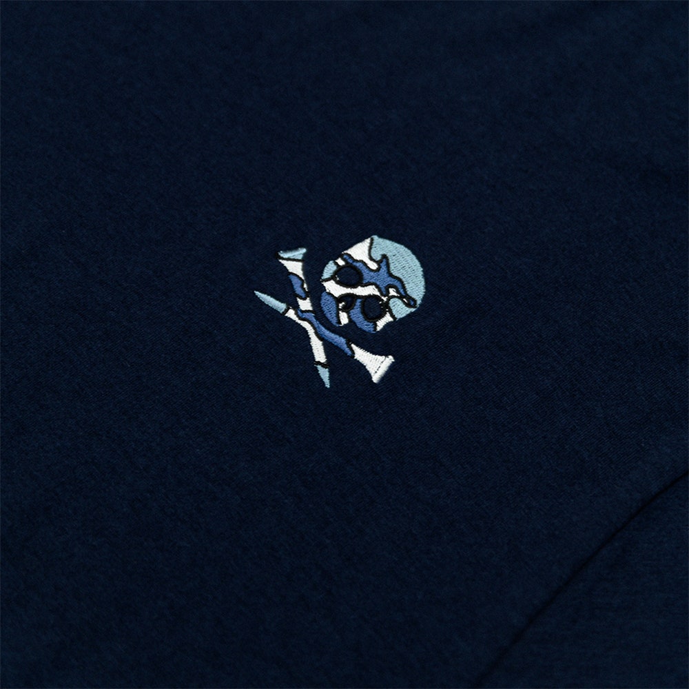 G/FORE Golf T-Shirt - Camo Skull & Tee's Tee - Twilight FA25