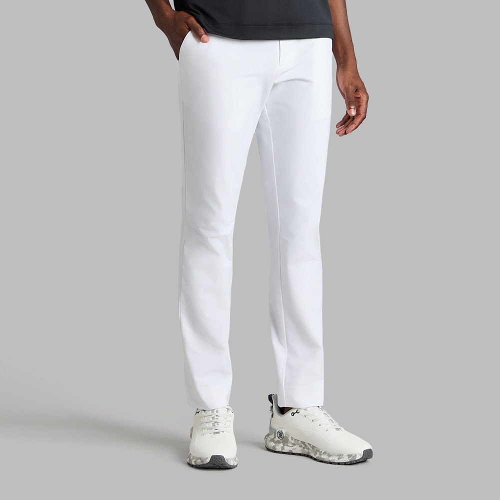 G/FORE Golf Trousers - Tech Tour Tapered Pant - Snow SS26