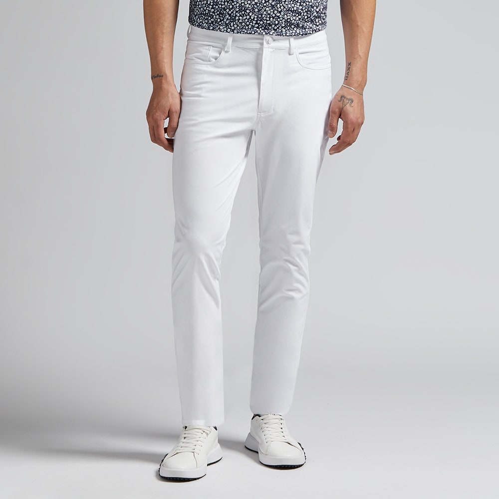 G/FORE Golf Trousers - Tour 5 Pocket Pant - Snow SS25