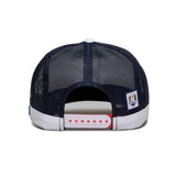 G/FORE x Ryder Cup Golf Cap - RC Statue Trucker - Snow 2025