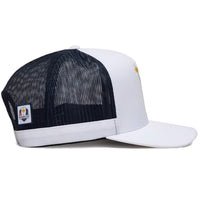 G/FORE x Ryder Cup Golf Cap - RC Statue Trucker - Snow 2025