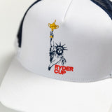 G/FORE x Ryder Cup Golf Cap - RC Statue Trucker - Snow 2025