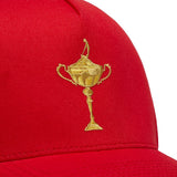 G/FORE x Ryder Cup Golf Cap - RC Trophy Trucker - Poppy 2025