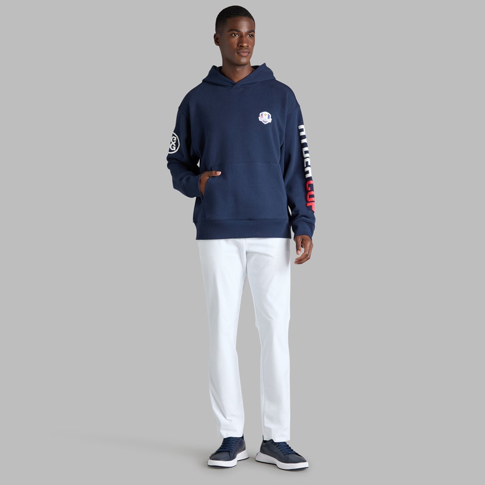G/FORE x Ryder Cup Golf Pullover - RC Logo Hoodie - Twilight 2025