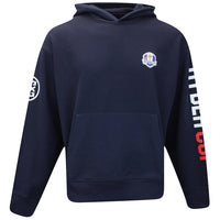 G/FORE x Ryder Cup Golf Pullover - RC Logo Hoodie - Twilight 2025