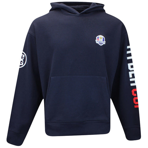 G/FORE x Ryder Cup Golf Pullover - RC Logo Hoodie - Twilight 2025