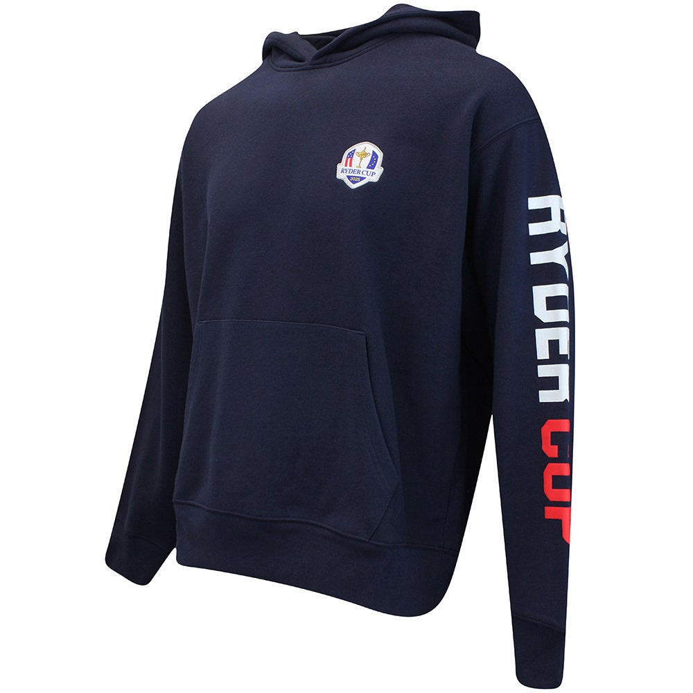 G/FORE x Ryder Cup Golf Pullover - RC Logo Hoodie - Twilight 2025