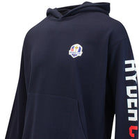 G/FORE x Ryder Cup Golf Pullover - RC Logo Hoodie - Twilight 2025