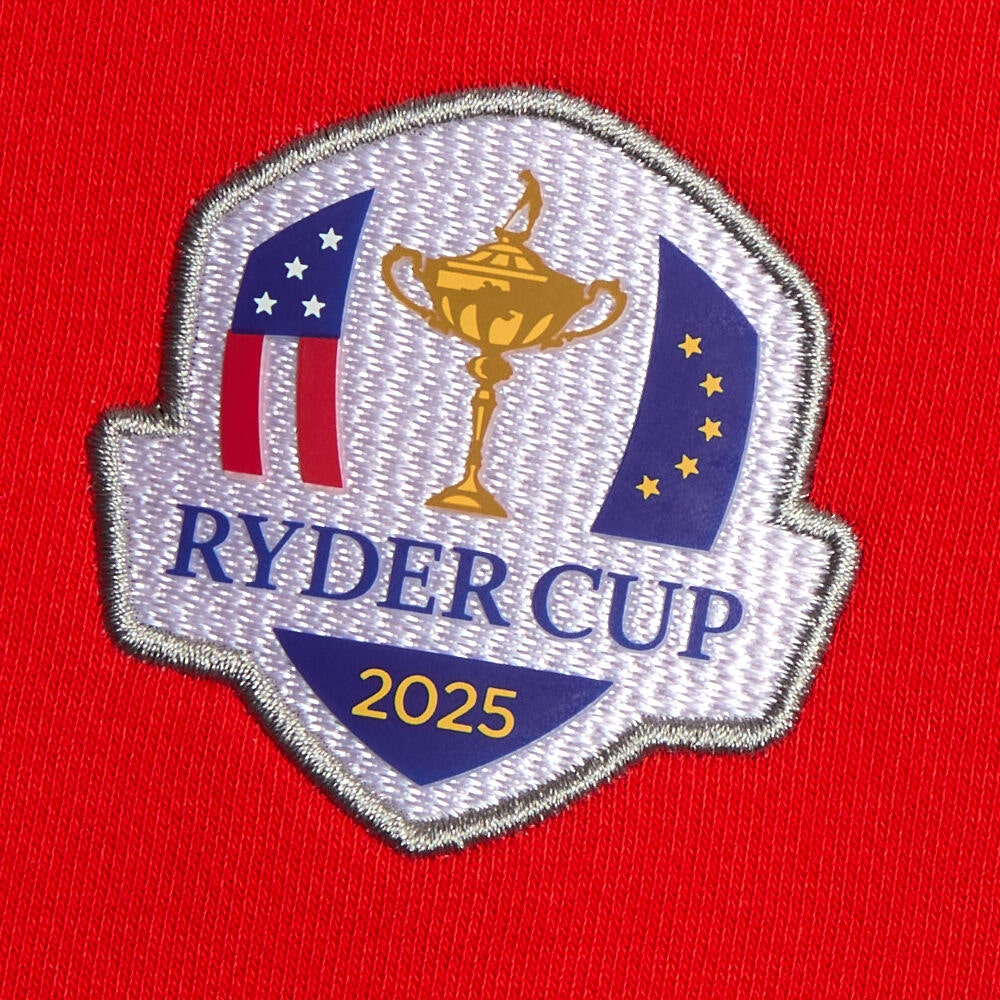 G/FORE x Ryder Cup Golf Pullover - RC Skyline Hoodie - Poppy 2025