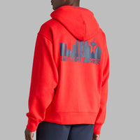G/FORE x Ryder Cup Golf Pullover - RC Skyline Hoodie - Poppy 2025