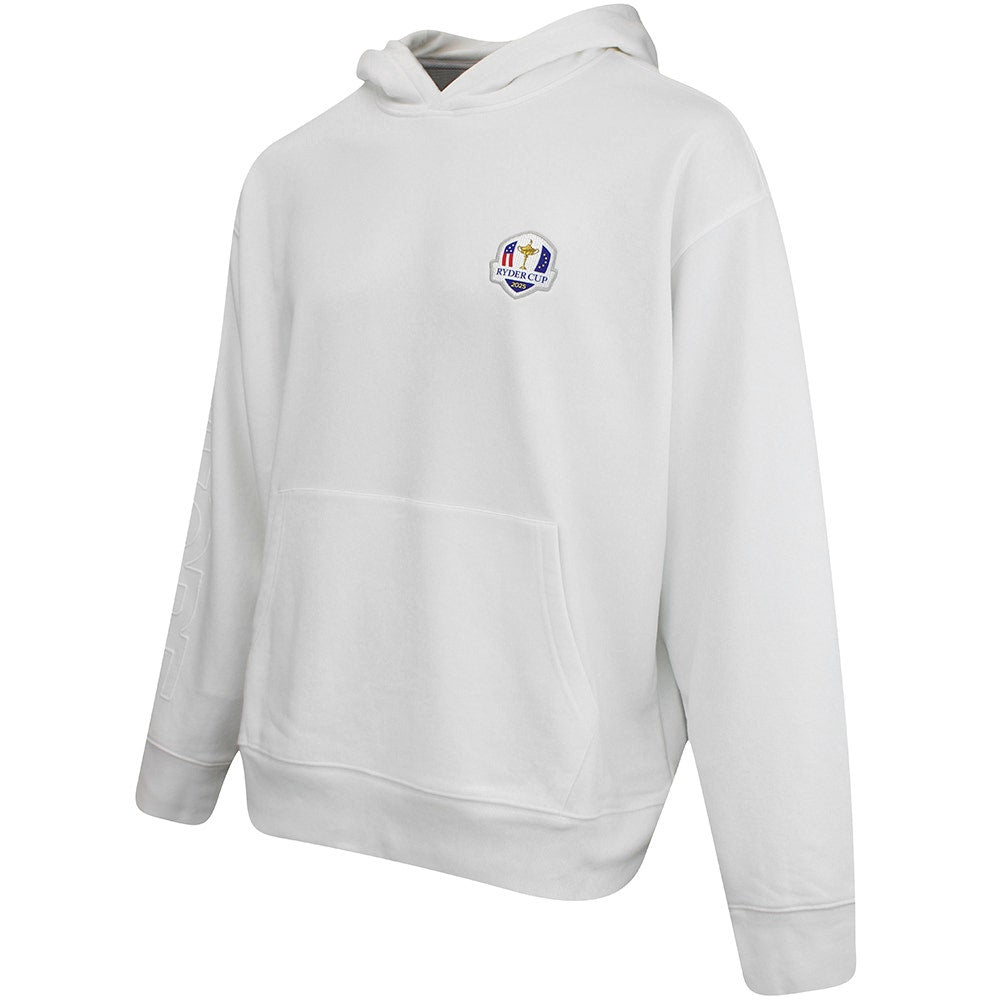 G/FORE x Ryder Cup Golf Pullover - RC USA Hoodie - Snow 2025
