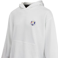 G/FORE x Ryder Cup Golf Pullover - RC USA Hoodie - Snow 2025