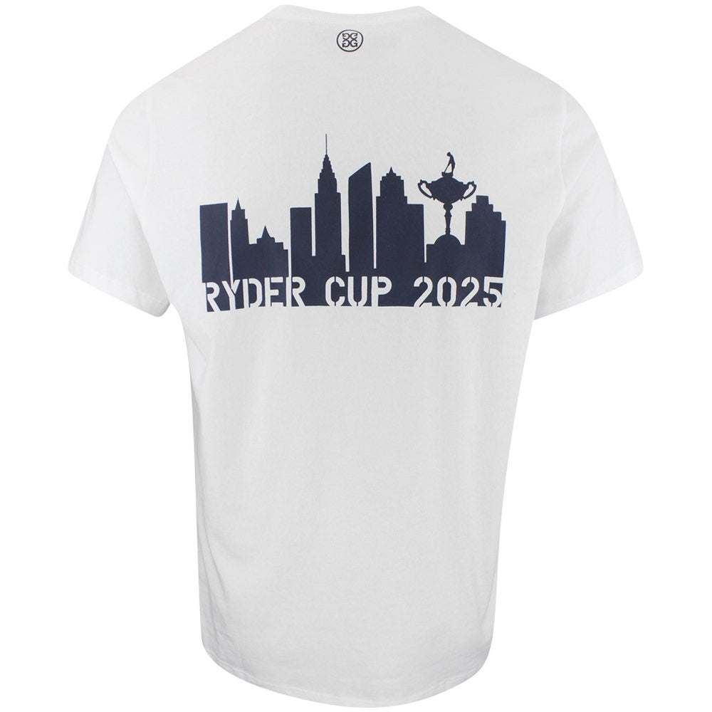 x Ryder Cup Golf T Shirt RC Skyline Tee Snow 2025