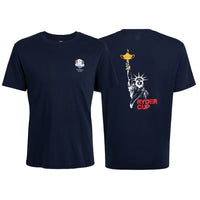 G/FORE x Ryder Cup Golf T-Shirt - RC Statue Tee - Twilight 2025