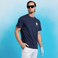 G/FORE x Ryder Cup Golf T-Shirt - RC Statue Tee - Twilight 2025