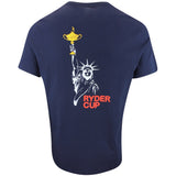 G/FORE x Ryder Cup Golf T-Shirt - RC Statue Tee - Twilight 2025