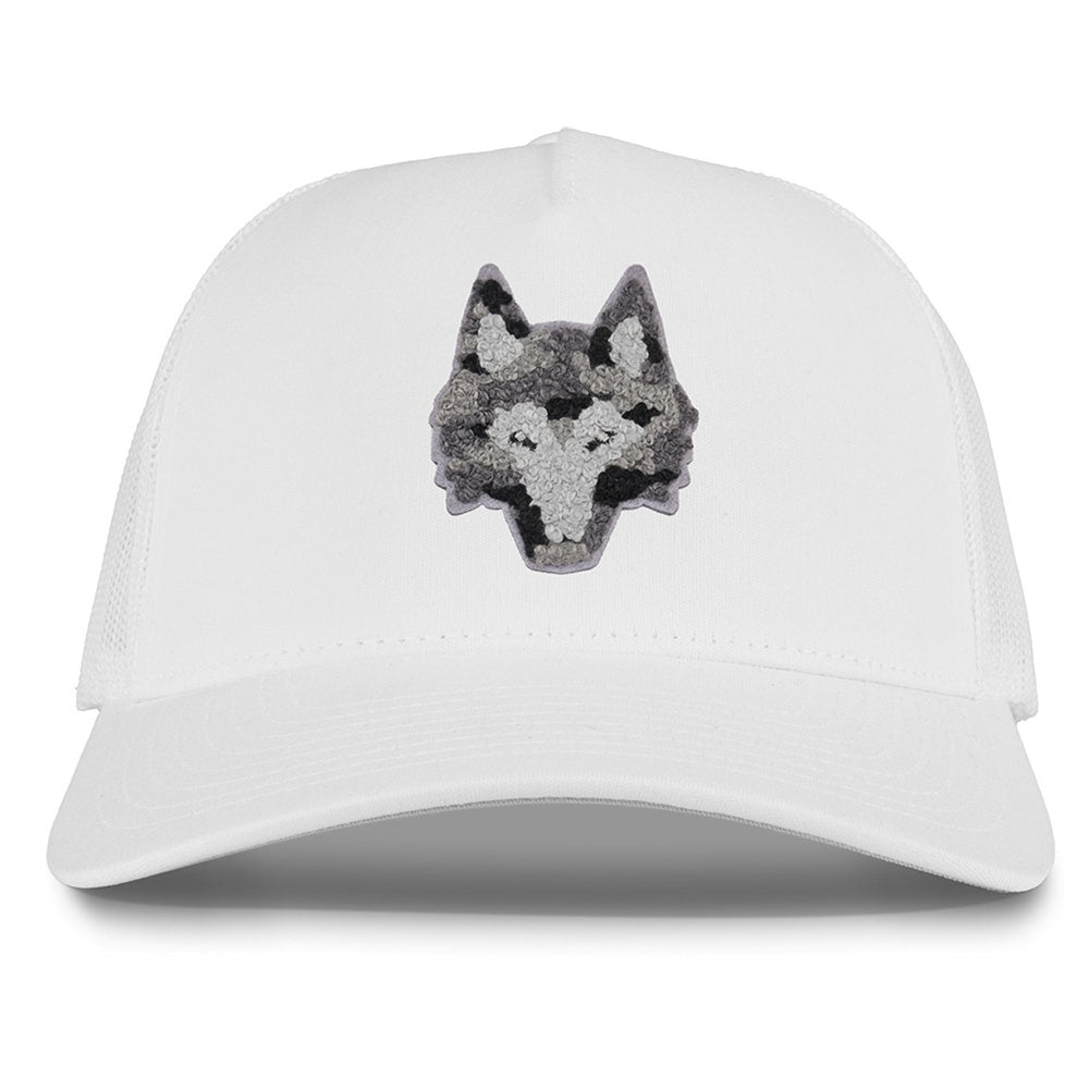 Greyson Golf Cap - Camo Icon Wolf Trucker - Arctic SS26