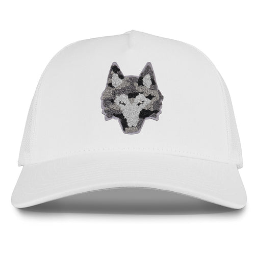 Greyson Golf Cap - Camo Icon Wolf Trucker - Arctic SS26