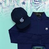 Greyson Golf Cap - G Logo Snapback - Maltese Blue SS26