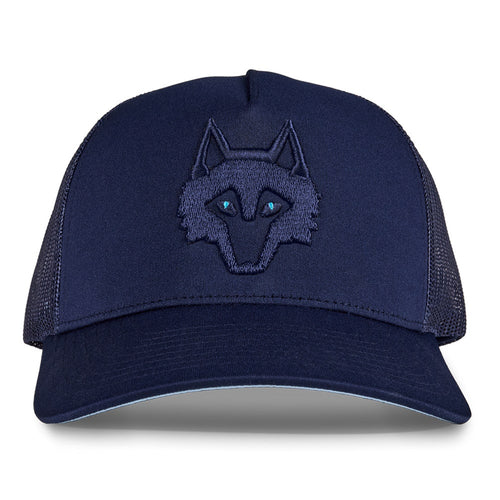 Greyson Golf Cap - Wolf Trucker Hat - Maltese Blue AW26